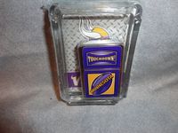 Minnesota Vikings Oil Lighter and Ashtray Gift Set