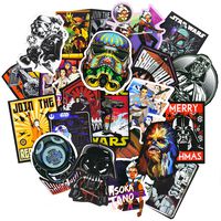 Stickers for Star Wars[100PCS], Cool Graffiti Bomb Sticker for Laptop Water Bottle Hydro Flask MacBook Car Bike Bumper Skateboard PETYES, Waterproof Vinyl Decals for Movie Fans, Kids and Adult