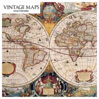 Retrospect Group Vintage Maps 2019 Square Calendar (YS 1049)