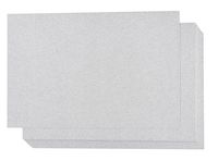 Glitter Cardstock Paper - 24-Pack Silver Glitter Paper for DIY Craft Projects, Birthday Party Decorations, Scrapbook, Double-Sided, 250GSM, 8 x 12 inches