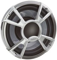 Clarion Corporation of America CMQ2512WL Marine Subwoofer with Built-in Blue LED Light 10" Silver