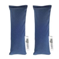 MOSO NATURAL Shoe Odor Eliminator for Gym Bags, Sneakers and Sports Gear. Blue Color 2 Pack