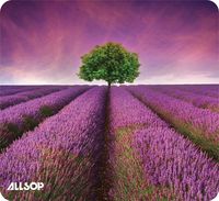 Allsop Nature's Smart Mouse Pad 60% Recycled Content, Lavender Field (31422)