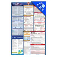 MO Labor Law Poster, 2020 Edition - State, Federal and OSHA Compliant Laminated Poster (Missouri, English)