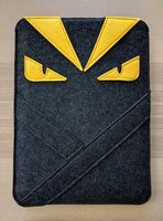 13'' 13.3" 12.9" 9.7" Woolen Felt Sleeve Envelop Bag Laptop Case Pouch for Ultrabook Chromebook Macbook Ipad Pro Air (Monster, 13.3 Inches)