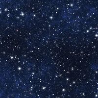 Star Sky Backdrop - Blue Night Sky Astronomy Galaxy Universe Student School Shiny Star - Printed Fabric Photography Background (G1065, 10' Wide by 10' Tall)