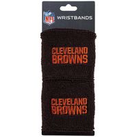 Franklin Sports Cleveland Browns NFL Wristbands - Youth NFL Team Logo Wristbands - Great for Costumes and Uniforms - Pair of Wristbands