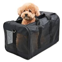 ScratchMe Pet Travel Carrier Soft Sided Portable Bag for Cats, Small Dogs, Kittens or Puppies, Collapsible, Durable, Airline Approved, Travel Friendly, Carry Your Pet with You Safely and Comfortably