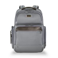 Briggs & Riley @Work Large Laptop Backpack for women and men. Fits up to 17 inch laptop. Business Travel Laptop Backpack with RFID Blocking Pocket, Grey