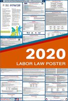 2020 New York Labor Law Posters (Laminated) All-in-One State and Federal Approved, OSHA Compliant Vertical 27"x40" [NY2-27X40-ENG]