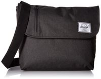 Herschel Odell Laptop Messenger Bag, Black Crosshatch, One Size