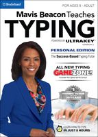 Mavis Beacon Teaches Typing Powered by UltraKey v2 for Windows PC- Personal Edition [Download]