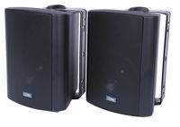 TIC ASP60-B 5" Outdoor Weather-Resistant Patio Speakers with 70v Switch (Pair) - Black