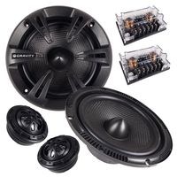 Gravity SGR-600C 6.5-Inch 500 Watt 2 Way Component Speaker System