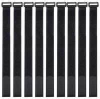 Ceeyali Reusable Hook and Loop Fastening Cable Ties Cable Straps for Home Office Tablet PC TV Electronics Wires Organizer Management (30 Pack 14 inch)