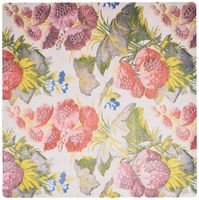 3dRose LLC 8 x 8 x 0.25 Inches Mouse Pad, Image of French 1700 Floral Fabric - (mp_181053_1)
