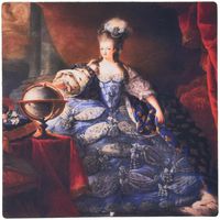 3dRose LLC 8 x 8 x 0.25 Inches Mouse Pad, Beautiful Photo of Painting of Marie Antoinette (mp_153738_1)