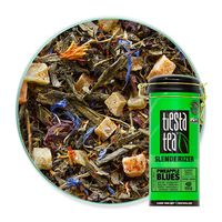 Tiesta Tea | Pineapple Blues, Loose Leaf Blueberry Pineapple Green Tea | All Natural, Medium Caffeine, Antioxidants, Boost Metabolism | Hot or Iced | 5oz Tea Tin Canister - 50 Cups | Fruity Green Tea