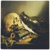 3dRose LLC 8 x 8 x 0.25 Inches Mouse Pad, A Vanitas Still Life, 1645 by Pieter Claesz (mp_171090_1)