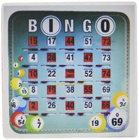 3dRose LLC 8 x 8 x 0.25 Inches Mouse Pad, Let s Play Bingo (mp_30660_1)