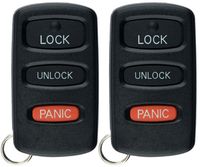 KeylessOption Keyless Entry Remote Control Car Key Fob Replacement for Eclipse OUCG8D-525M-A (Pack of 2)