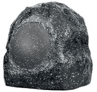 Sharper Image SBT625GY Outdoor Rock Speaker, Bluetooth Wireless, Waterproof Design, Rechargeable & Portable