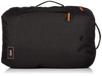 SOLO New York Crosstown Expandable, Lightweight Travel Backpack fits up to 15.6 inch laptop. Checkpoint Friendly Weekender Bag for Men and Women, Black and Tan