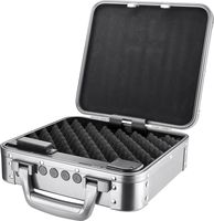 BARSKA AX12988 Portable Silver Keypad Lock Box