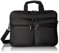 Kenneth Cole Reaction Brooklyn Multi-Pocket TSA Checkpoint-Friendly 17" Laptop Anti-Theft RFID Business Portfolio Bag, Black