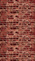 Ella Bella Photography Backdrop Paper, Aged Red Brick, 48" x 12', 1 Roll