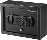 AmazonBasics Small Desk Drawer Safe Box