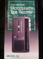 Optimus Micro-35 Microcassette Tape Recorder