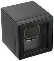WOLF Unisex 461103 Wolf Cub Single Black Analog Display Watch Winder with Cover