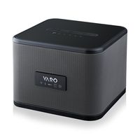 VARO Portable WiFi + Bluetooth Multi-Room Speaker, Cube, Black (iOS Only)