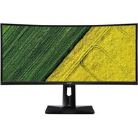 Acer 34in Widescreen LCD Monitor Display UW-QHD 3440 x 1440 5ms|CZ340CK bmiippphx (Renewed)