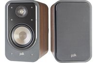 Polk Audio Signature Series S20 American Hi-Fi Home Theater Large Bookshelf Speakers - Pair (Classic Brown Walnut)