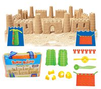 Liberty Imports Beach Builder Create-A-Sand Castle Building Kit for Kids (18 Pcs)