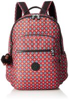 Kipling Seoul GO Large Laptop Backpack,  Mystic MEDALLIAN Orange, One Size