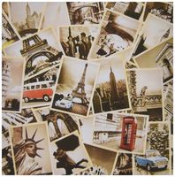 3dRose LLC 8 x 8 x 0.25 Inches Mouse Pad, Image of Photos from Around The World (mp_173892_1)